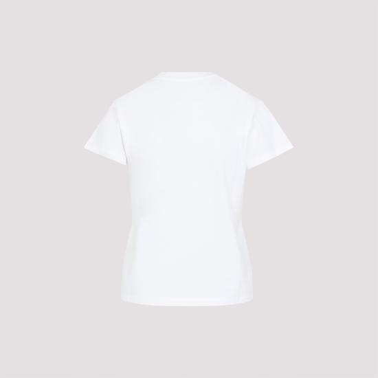 26SS MM6 메종마르지엘라 뉴메릭 코튼 저지 티셔츠 S52GC0327 M20170 101 OFF WHITE - MM6 MAISON MARGIELA