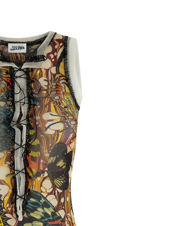 26SS 장 폴 고티에 미디 원피스 2601WDR133M020P1090 Multicolor - JEAN PAUL GAULTIER
