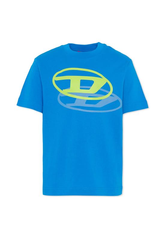 26SS [키즈] 디젤 티셔츠 J02601 00YI9 K804 LIGHT BLUE