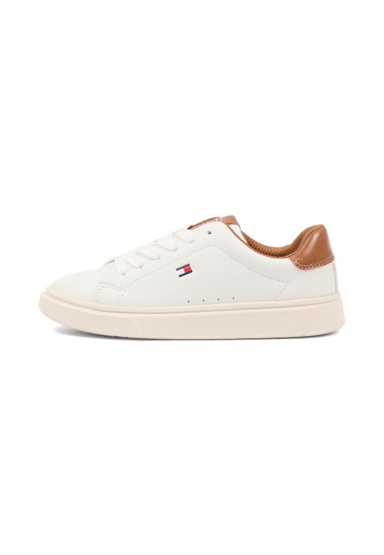 26SS [키즈] 타미힐피거 스니커즈 T3X9 34350 1355A767 WHITE - TOMMY HILFIGER