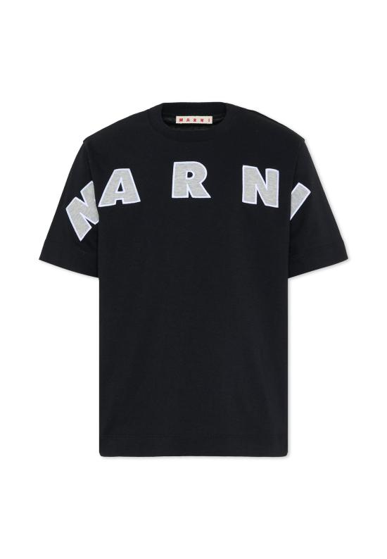 26SS [키즈] 마르니 티셔츠 M01265 M00RF 0M90E BLACK