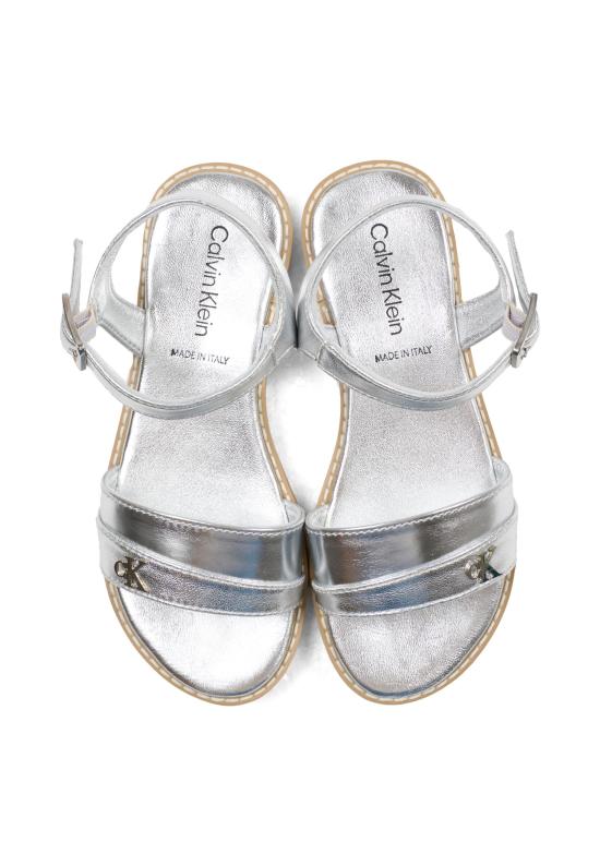 26SS [키즈] 캘빈클라인 샌들 V4A2 83355 0504904 SILVER - CALVIN KLEIN