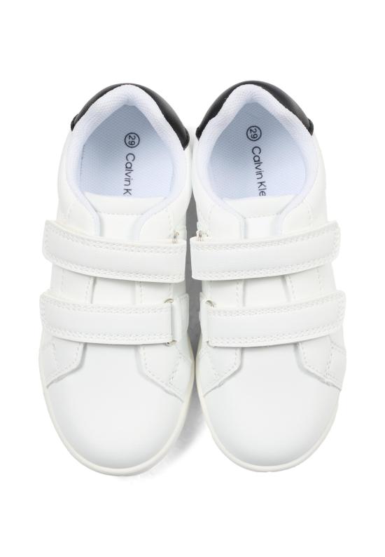 26SS [키즈] 캘빈클라인 스니커즈 V1X9 83275 1355X002 WHITE - CALVIN KLEIN