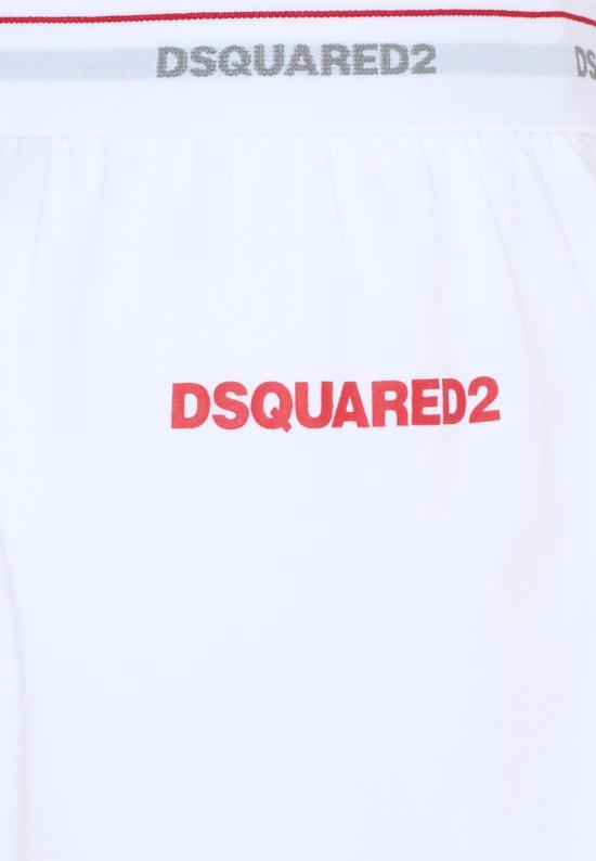 26SS [키즈] 디스퀘어드2 라운지 웨어 DQ3245 D008J DQ100 WHITE - DSQUARED2