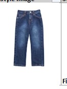 25FW [키즈] 트루사르디 진 TBA25043JE DENIM BLUE MEDIUM