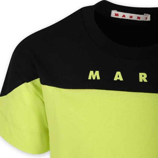  [키즈] 마르니 티셔츠 M01225 M00L9 MT176U 0M220 YELLOW - MARNI