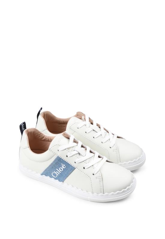 25SS [키즈] 끌로에 LAUREN 로렌 스니커즈 C20515 117 IVORY - CHLOE