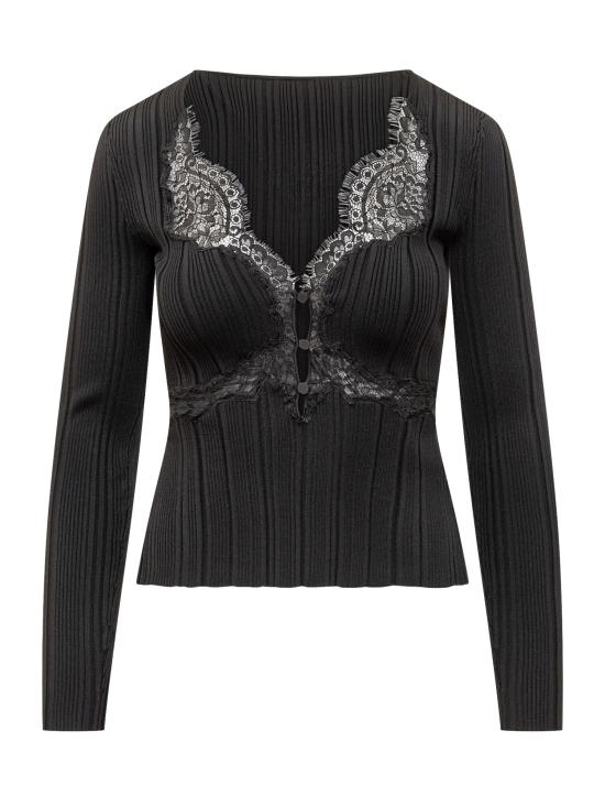 26SS 셀프 포트레이트 반팔 티셔츠 RS26176TBB BLACK