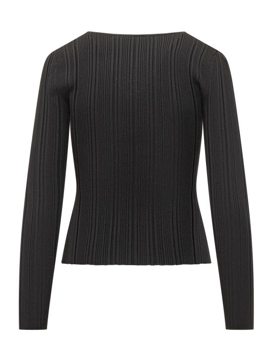 26SS 셀프 포트레이트 반팔 티셔츠 RS26176TBB BLACK - SELF PORTRAIT