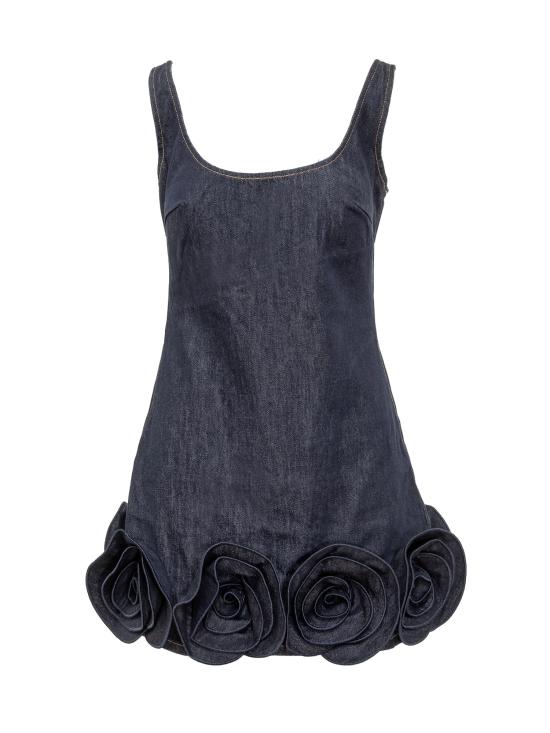 26SS 셀프 포트레이트 숏 원피스 RS26821SBL BLUE