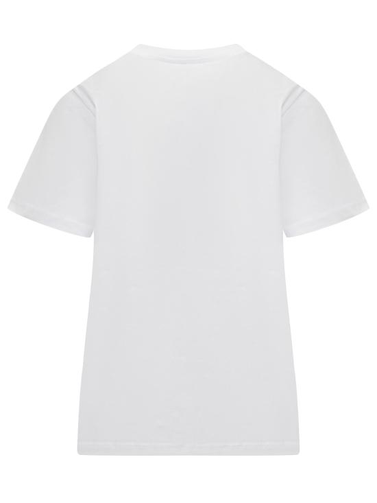 26SS 가니 베이직 저지 레오파드 릴렉스드 티셔츠 T4124 943 LEOPARD - GANNI