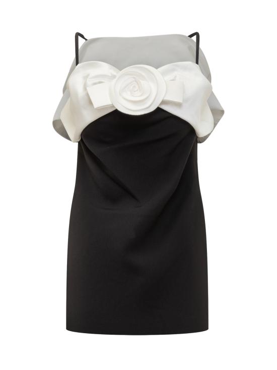 26SS 셀프 포트레이트 숏 원피스 RS26180SB BLACK