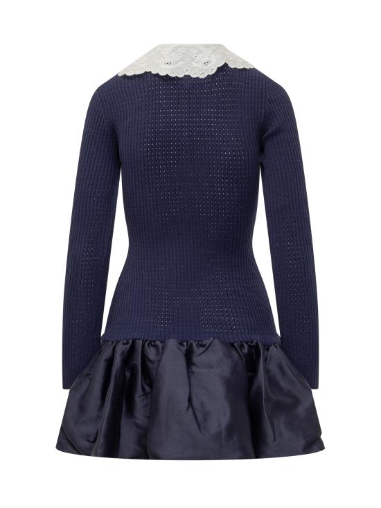 26SS 셀프 포트레이트 숏 원피스 RS26106SBN NAVY - SELF PORTRAIT