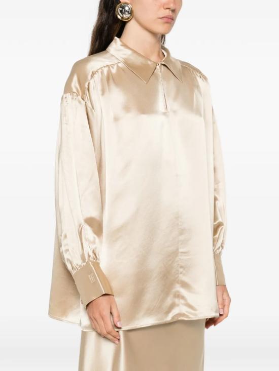 26SS 바이말렌비거 블라우스 LEONORA1038011Y4 Beige - BY MALENE BIRGER