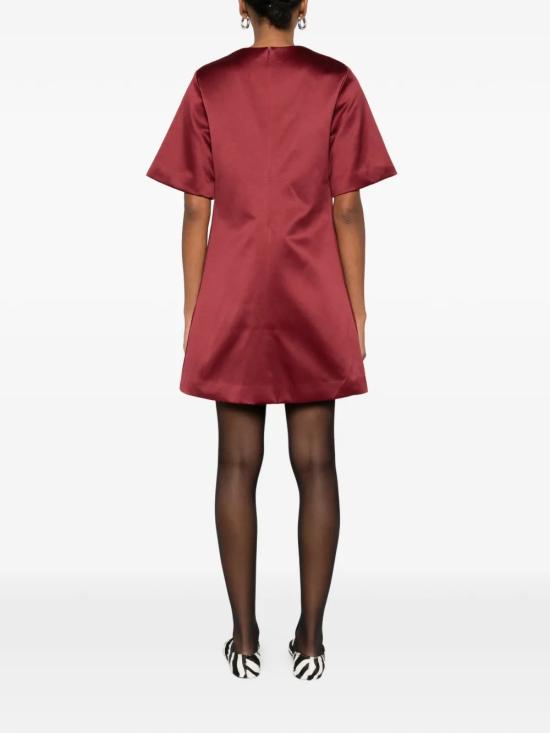 26SS 바이말렌비거 미디 원피스 HARPEZ1025775U7 Red - BY MALENE BIRGER