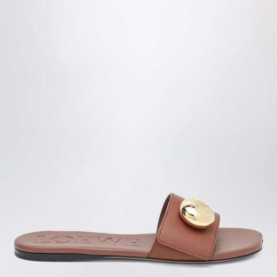 26SS 로에베 플랫 슈즈 L815465XB0LE Brown