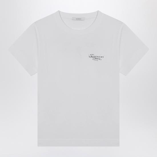 26SS 지방시 반팔 티셔츠 BM71NK3YSA White