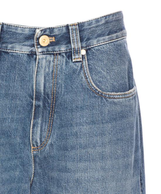 25FW 브루넬로 쿠치넬리 팬츠 MA095P5565 C9039 Blue - BRUNELLO CUCINELLI