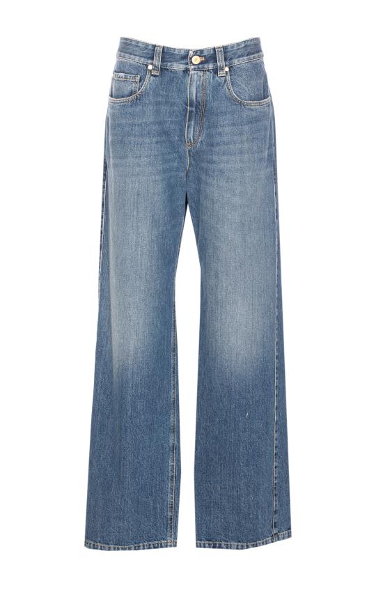 25FW 브루넬로 쿠치넬리 팬츠 MA095P5565 C9039 Blue