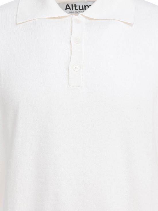 25FW 알툼 폴로 티셔츠 POLO01WHITE White - ALTUM
