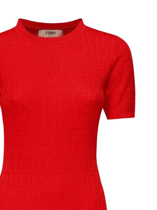  펜디 숏팬츠 FZDD59AUZRF1SAX Red - FENDI