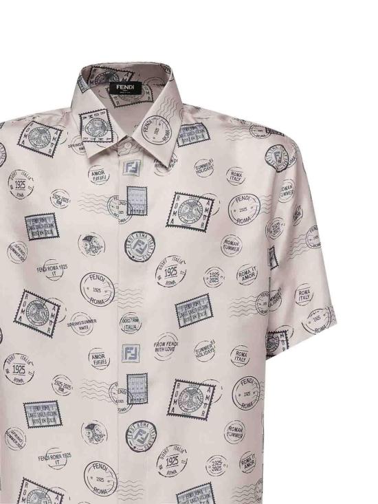 26SS 펜디 반팔 셔츠 FS0795AUVPF0YPK White - FENDI