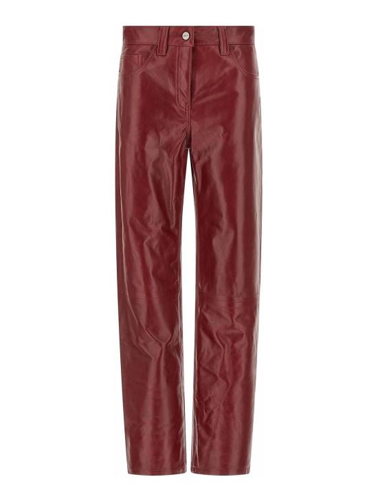  케이트 가죽 자켓 3171960527 Dark Red