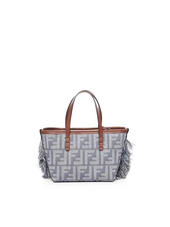  펜디 미니 롤 쇼퍼백 8BS096AUT4F1SXQ Blue - FENDI