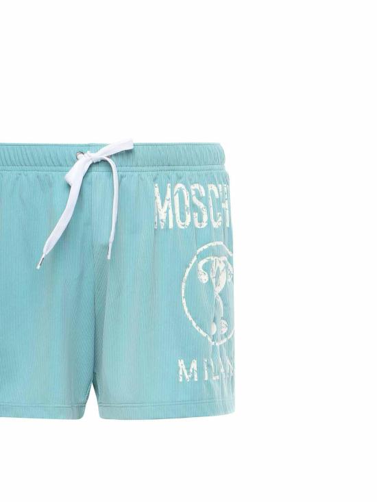  모스키노 스윔팬츠 V3A42279416314 Blue - MOSCHINO