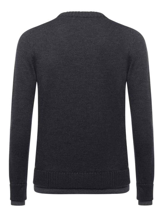 25FW 알파스튜디오 스웨터 AU3042C1004 Grey - ALPHA STUDIO