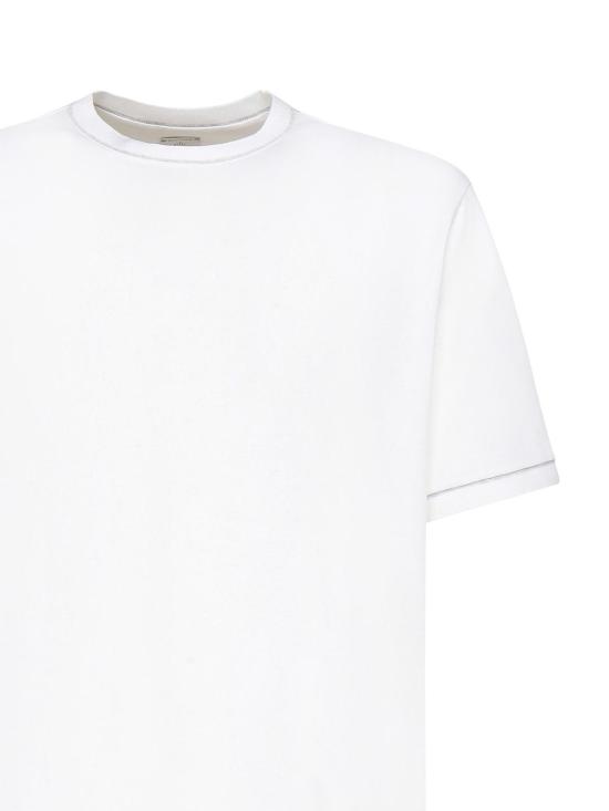 25FW 일레븐티 반팔 티셔츠 L75TSHL04TES0L3040113 White - ELEVENTY