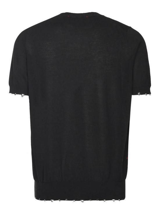  아마란토 반팔 티셔츠 B9D005899 Black - AMARANTO