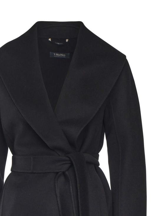  에스막스마라 메시 코트 252901606160001E15 Black - 'S MAX MARA