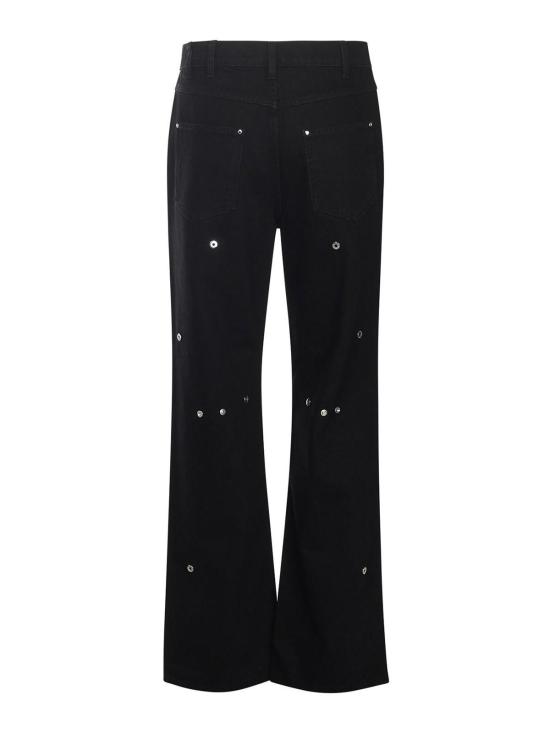 25FW 엘리엇에밀 스트레이트 팬츠 PREAW25M10202BLK01 Black - HELIOT EMIL