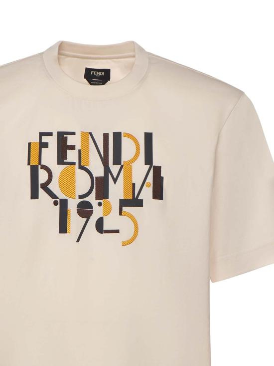 25FW 펜디 반팔 티셔츠 FY0936AVOHF1J7C White - FENDI
