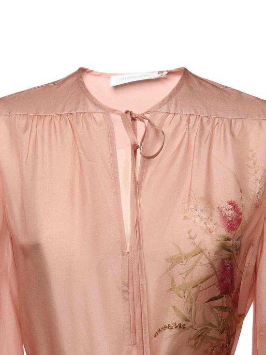  짐머만 튜닉 4251TSS255PNKBOTFLO Nude Neutrals - ZIMMERMANN