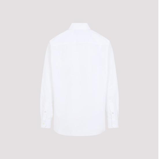 25FW 구찌 포켓 자수 셔츠 833294 Z7AUX 9000 WHITE - GUCCI