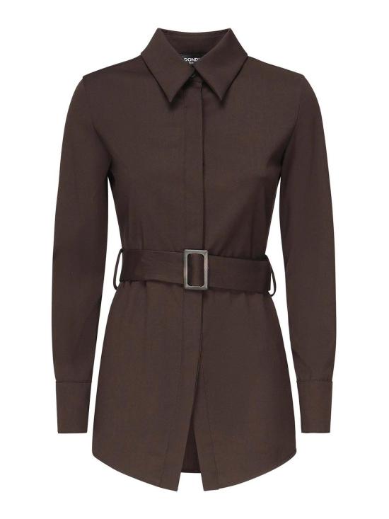  돈답 셔츠 DC428OS0120D002O789 Camel