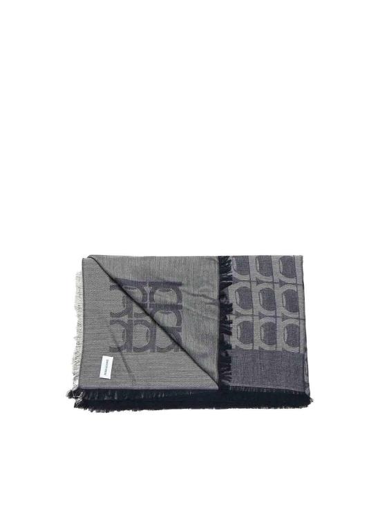 26FW 살바토레 페라가모 머플러/스카프 520142785242003 Grey - SALVATORE FERRAGAMO
