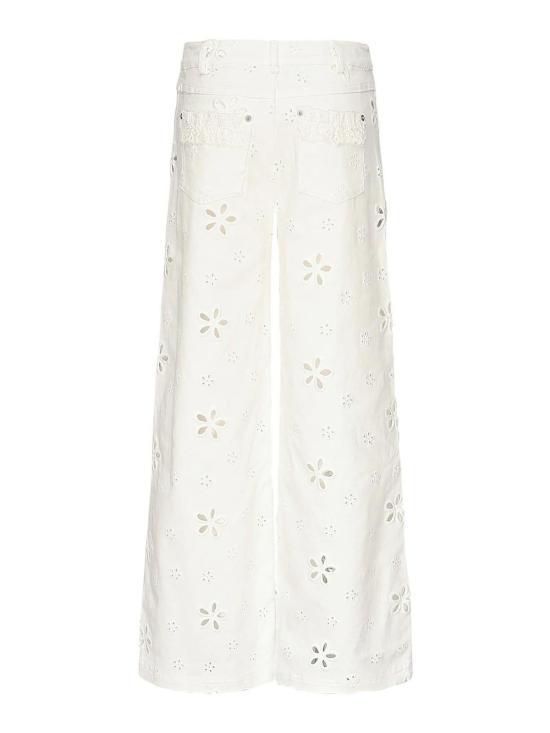 25SS 포러브앤레몬스 스트레이트 팬츠 CB2010WHITE White - FOR LOVE & LEMONS