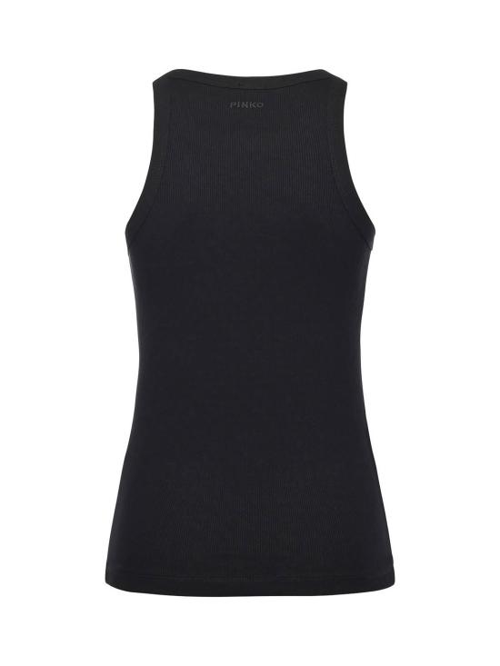 25FW 핑코 민소매 티셔츠 105928A2XYZ99 Black - PINKO