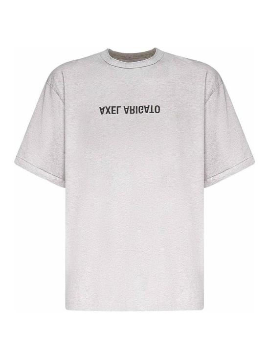 26FW 악셀 아리가토 반팔 티셔츠 A3543001GREYMELANGE Grey