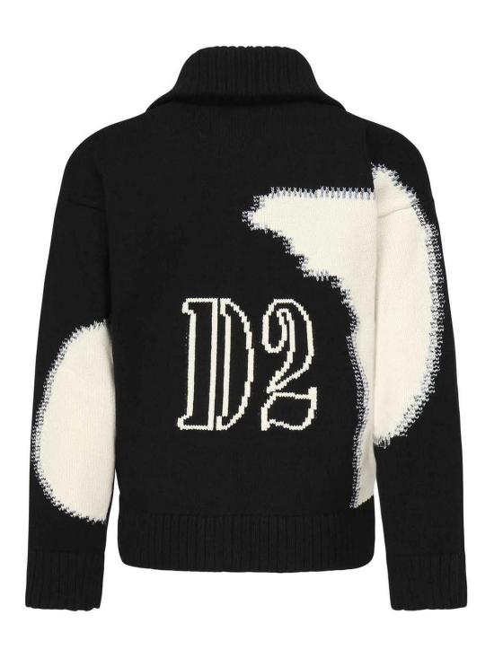  디스퀘어드2 가디건 S74HA1554D13134961 Black - DSQUARED2