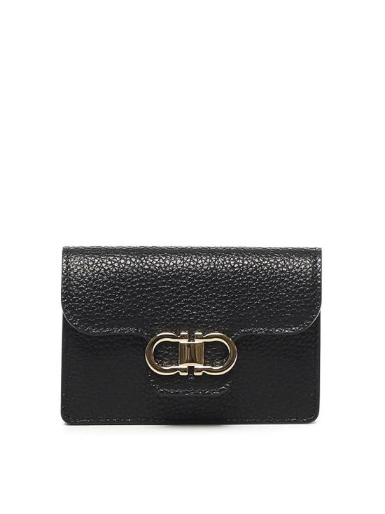 27SS 살바토레 페라가모 간치니 카드지갑 220963785795002 Black