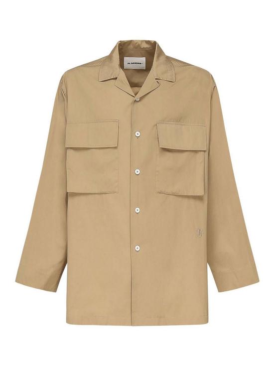 26SS 질샌더 긴팔 셔츠 J47DL0167J45292235 Beige