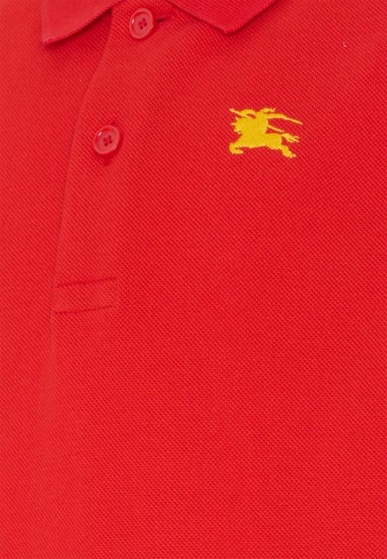 26SS [키즈] 버버리 폴로 셔츠 8117372 B7308 RED - BURBERRY