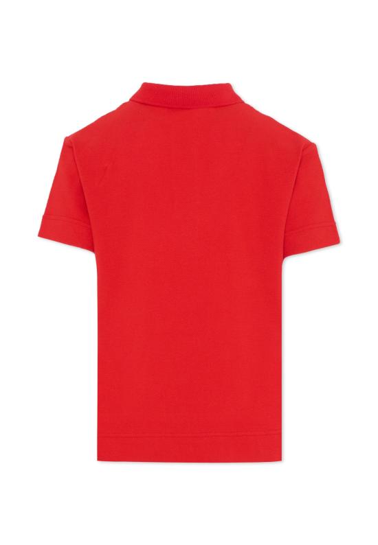 26SS [키즈] 버버리 폴로 셔츠 8117372 B7308 RED - BURBERRY