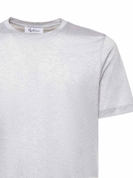25FW 줄리아노 갈리아노 반팔 티셔츠 6013374002073 Grey - GIULIANO GALIANO