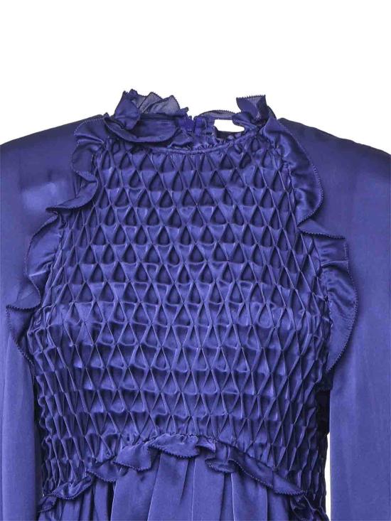 25FW 짐머만 미디 스커트 6219DF251ROBL Blue - ZIMMERMANN