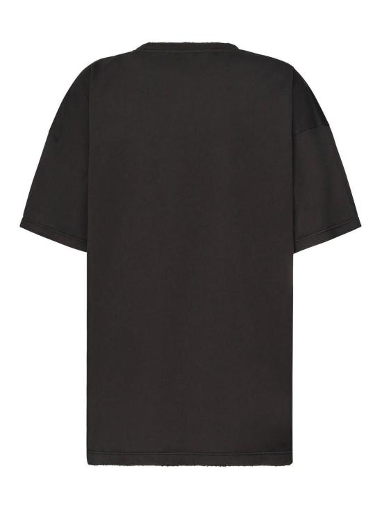 26FW 돈답 반팔 티셔츠 DS034JF0350DLQ2999 Black - DONDUP